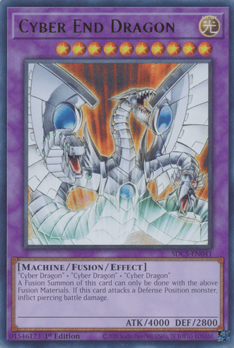 Cyber End Dragon - SDCS-EN041 Ultra Rare Unlimited