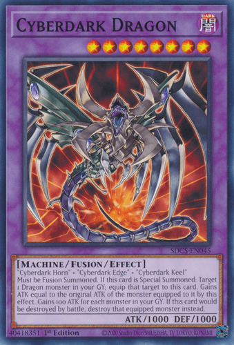 Cyberdark Dragon - SDCS-EN045 Common 1st Edition