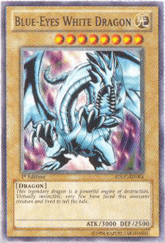 Blue-Eyes White Dragon - SDDC-EN004 Common 1st Edition