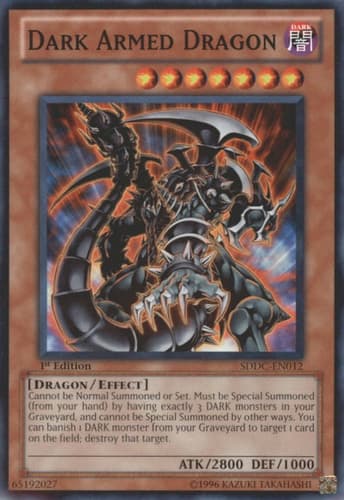 Dark Armed Dragon - SDDC-EN012 Common 1st Edition