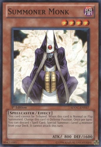 Summoner Monk - SDDC-EN017 Common Unlimited