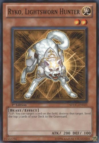 Ryko, Lightsworn Hunter - SDDC-EN023 Common Unlimited