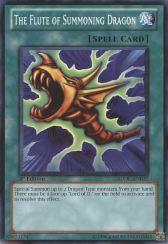 The Flute of Summoning Dragon - SDDC-EN027 Common Unlimited