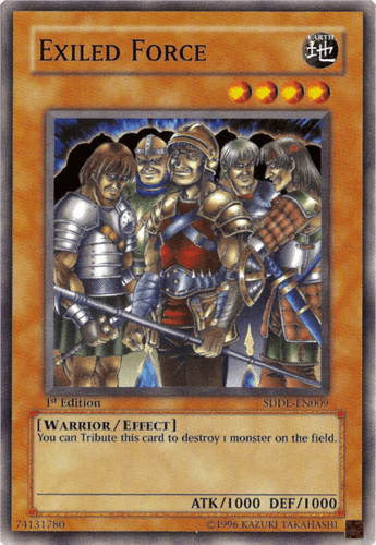Exiled Force - SDDE-EN009 Common Unlimited