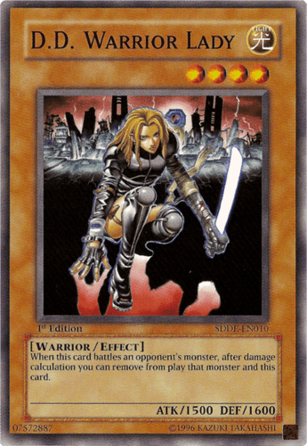 D.D. Warrior Lady - SDDE-EN010 Common 1st Edition