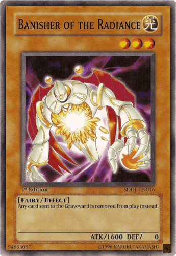 Banisher of the Radiance - SDDE-EN016 Common 1st Edition
