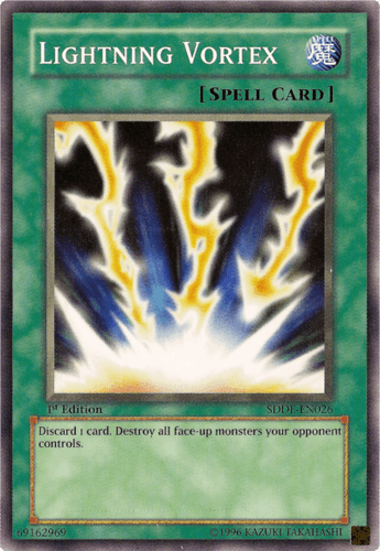 Lightning Vortex - SDDE-EN026 Common 1st Edition