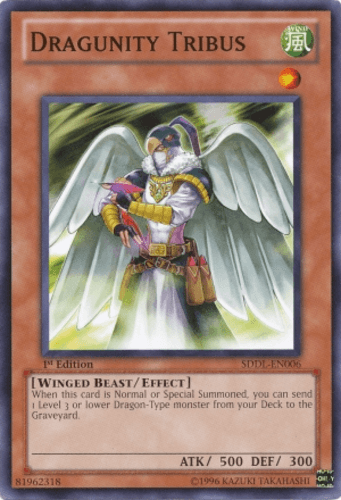 Dragunity Tribus - SDDL-EN006 Common 1st Edition