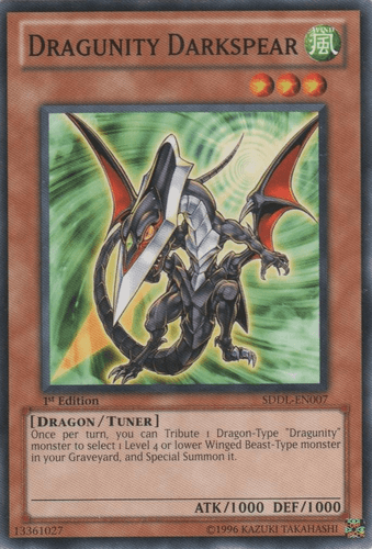 Dragunity Darkspear - SDDL-EN007 Common Unlimited
