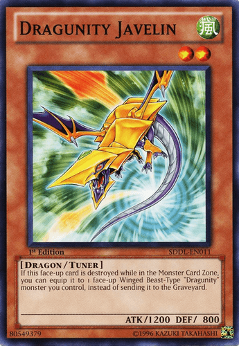 Dragunity Javelin - SDDL-EN011 Common Unlimited