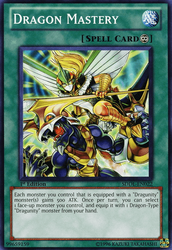 Dragon Mastery - SDDL-EN022 Common 1st Edition