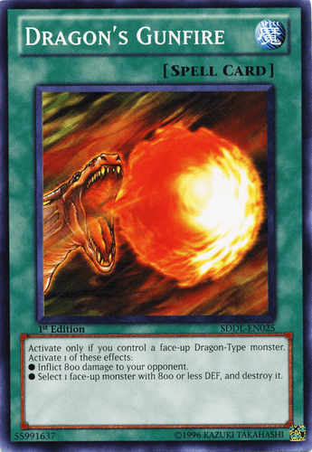 Dragon's Gunfire - SDDL-EN025 Common Unlimited