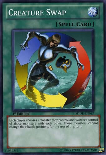 Creature Swap - SDDL-EN027 Common 1st Edition