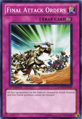 Final Attack Orders - SDDL-EN034 Common Unlimited