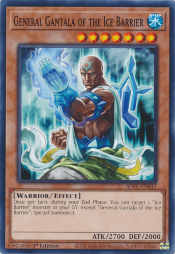 General Gantala of the Ice Barrier - SDFC-EN017 Common 1st Edition