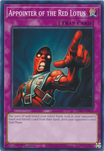 Appointer of the Red Lotus - SDFC-EN035 Common 1st Edition