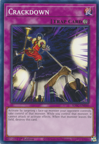Crackdown - SDFC-EN040 Common 1st Edition