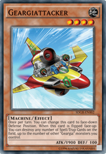 Geargiattacker - SDGR-EN002 Super Rare 1st Edition