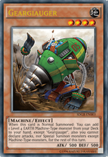 Geargiauger - SDGR-EN003 Ultra Rare 1st Edition