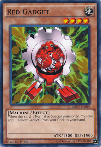 Red Gadget - SDGR-EN010 Common 1st Edition