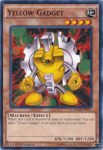 Yellow Gadget - SDGR-EN011 Common 1st Edition