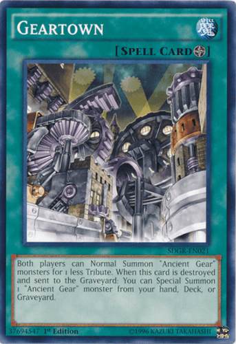 Geartown - SDGR-EN021 Common 1st Edition