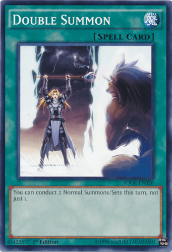 Double Summon - SDGR-EN026 Common 1st Edition