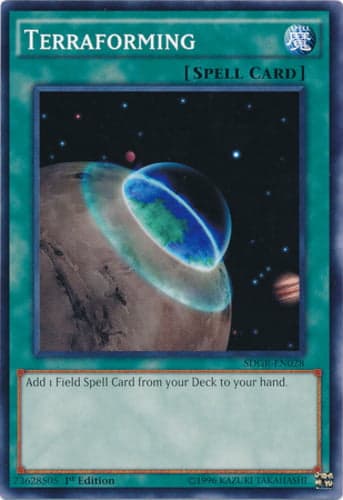 Terraforming - SDGR-EN028 Common 1st Edition