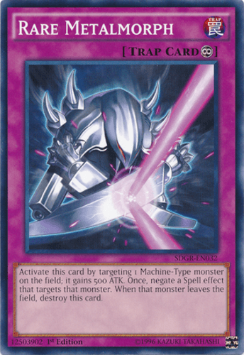 Rare Metalmorph - SDGR-EN032 Common 1st Edition