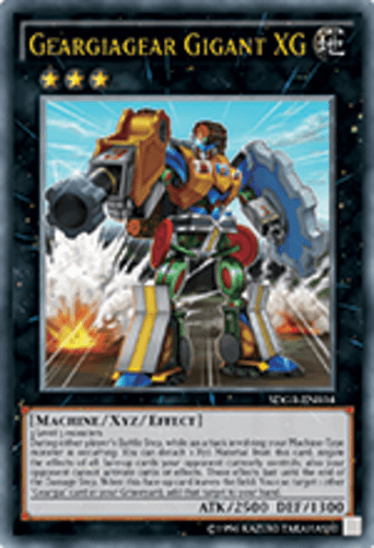 Geargiagear Gigant XG - SDGR-EN034 Ultra Rare 1st Edition