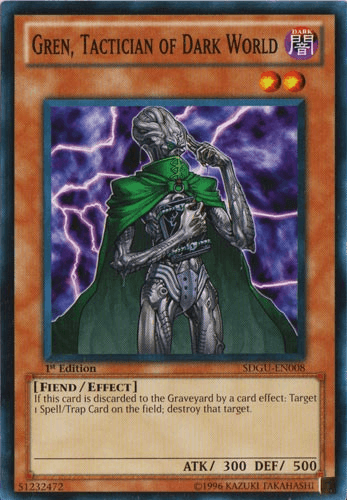 Gren, Tactician of Dark World - SDGU-EN008 Common Unlimited