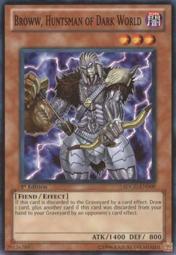 Broww, Huntsman of Dark World - SDGU-EN009 Common Unlimited