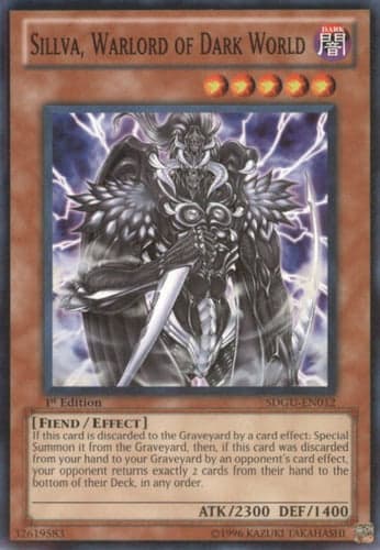 Sillva, Warlord of Dark World - SDGU-EN012 Common Unlimited
