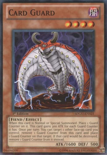 Card Guard - SDGU-EN021 Common 1st Edition