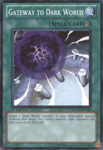 Gateway to Dark World - SDGU-EN025 Common Unlimited