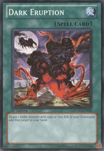 Dark Eruption - SDGU-EN030 Common 1st Edition