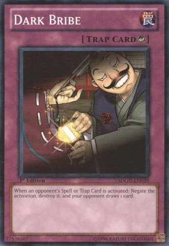 Dark Bribe - SDGU-EN039 Common 1st Edition
