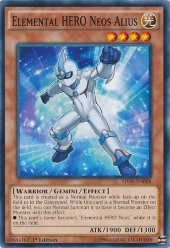 Elemental HERO Neos Alius - SDHS-EN008 Common Unlimited