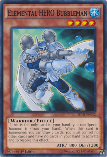 Elemental HERO Bubbleman - SDHS-EN012 Common Unlimited