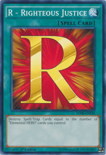 R - Righteous Justice - SDHS-EN030 Common Unlimited