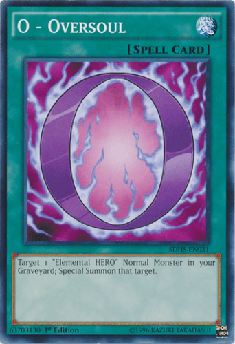 O - Oversoul - SDHS-EN031 Common 1st Edition