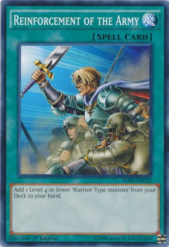 Reinforcement of the Army - SDHS-EN032 Common Unlimited