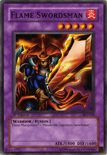 Flame Swordsman - SDJ-024 Common 1st Edition