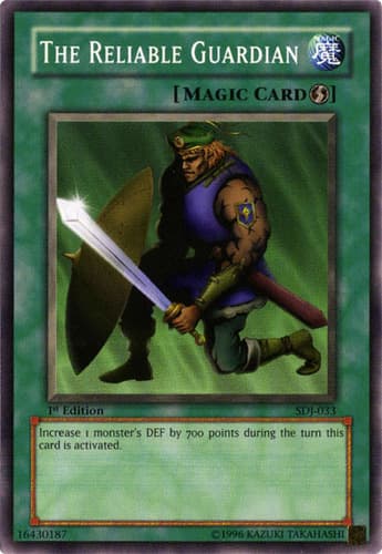 The Reliable Guardian - SDJ-033 Common 1st Edition