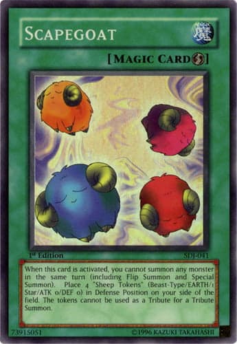 Scapegoat - SDJ-041 Super Rare 1st Edition