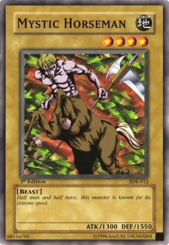 Mystic Horseman - SDK-012 Common 1st Edition