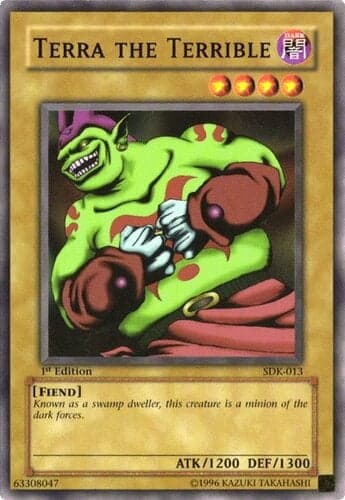 Terra the Terrible - SDK-013 Common 1st Edition
