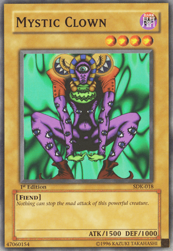 Mystic Clown - SDK-018 Common 1st Edition