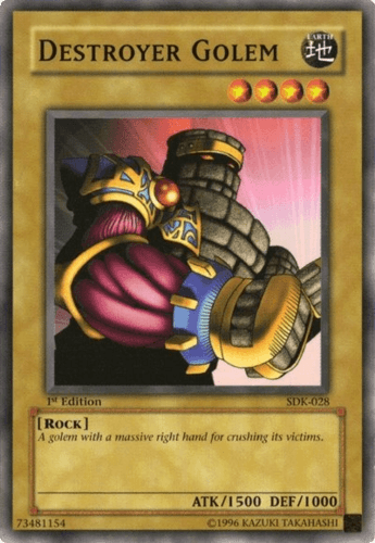 Destroyer Golem - SDK-028 Common Unlimited