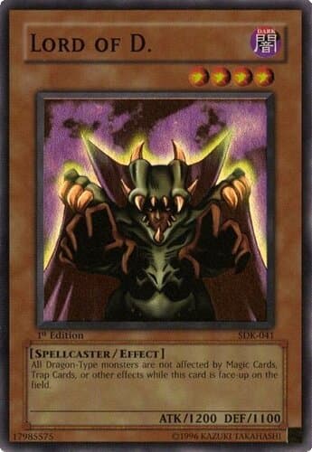 Lord of D. - SDK-041 Super Rare Unlimited
